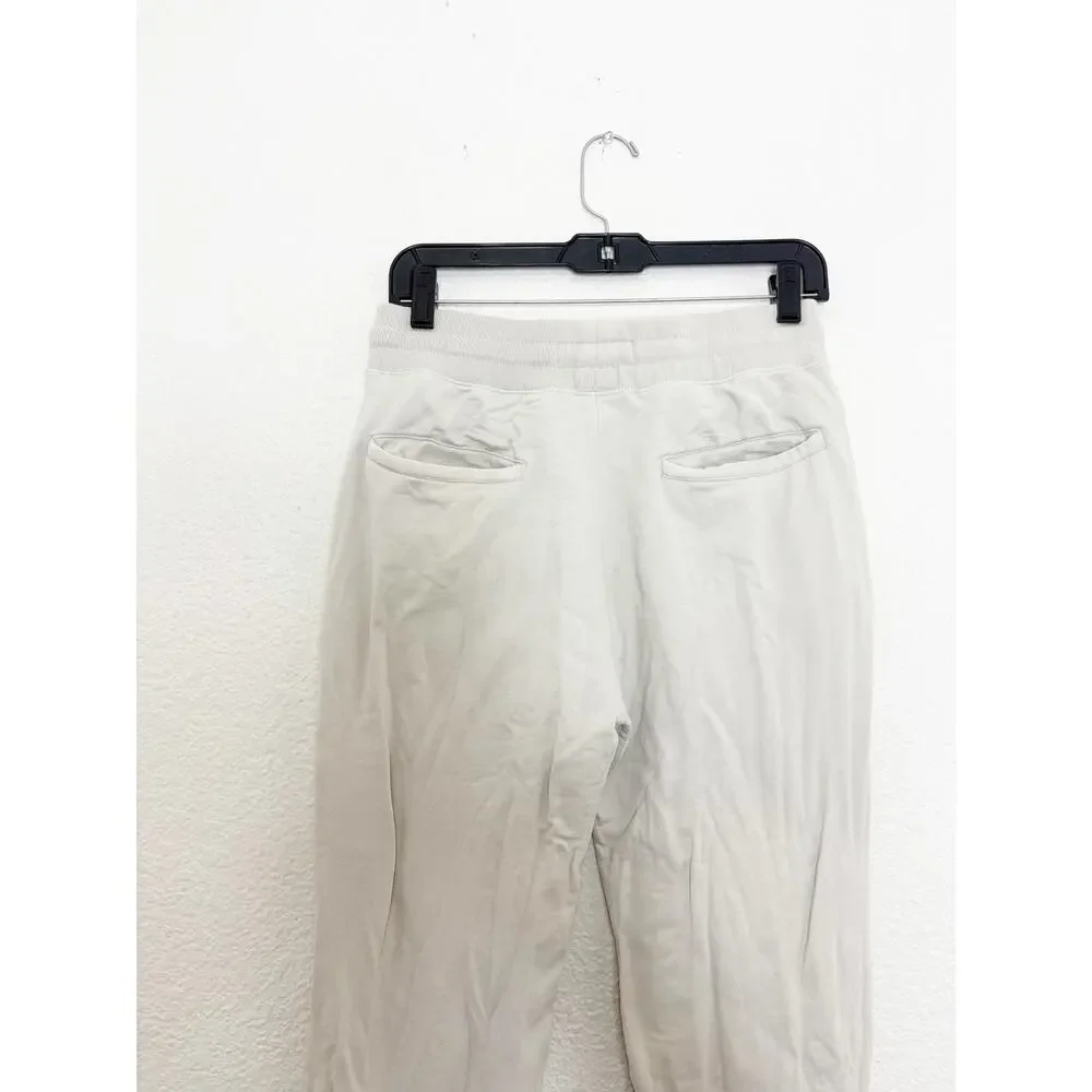 Buck Mason Sweatpants Mens XS Ivory Brushed Loopback French Terry Lounge Pants